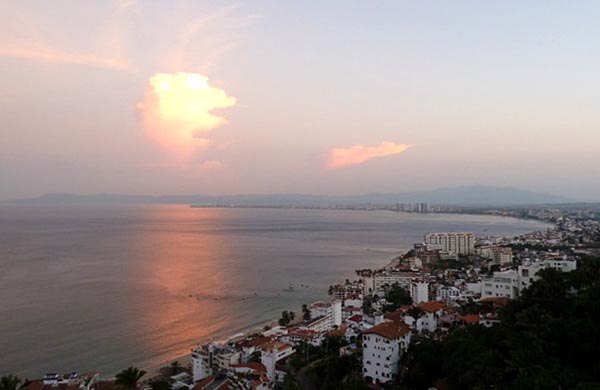Bay of Banderas at Dusk