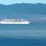 Cruise Ship Coming into Vallarta Cruise Ship Coming into Vallarta