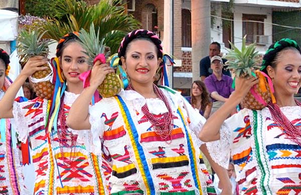 Dancers in Native Costumes