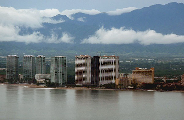Hotel Zone Across the Bay of Banderas